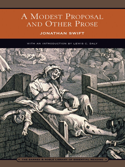 Title details for A Modest Proposal and Other Prose (Barnes & Noble Library of Essential Reading) by Jonathan Swift - Available